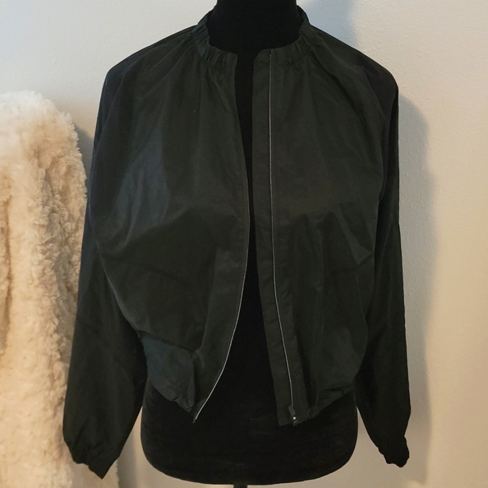 lululemon athletica Black Bomber Jacket